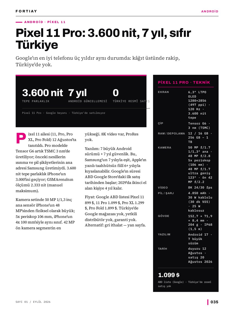FORTIAY Sayı 01, sayfa 37